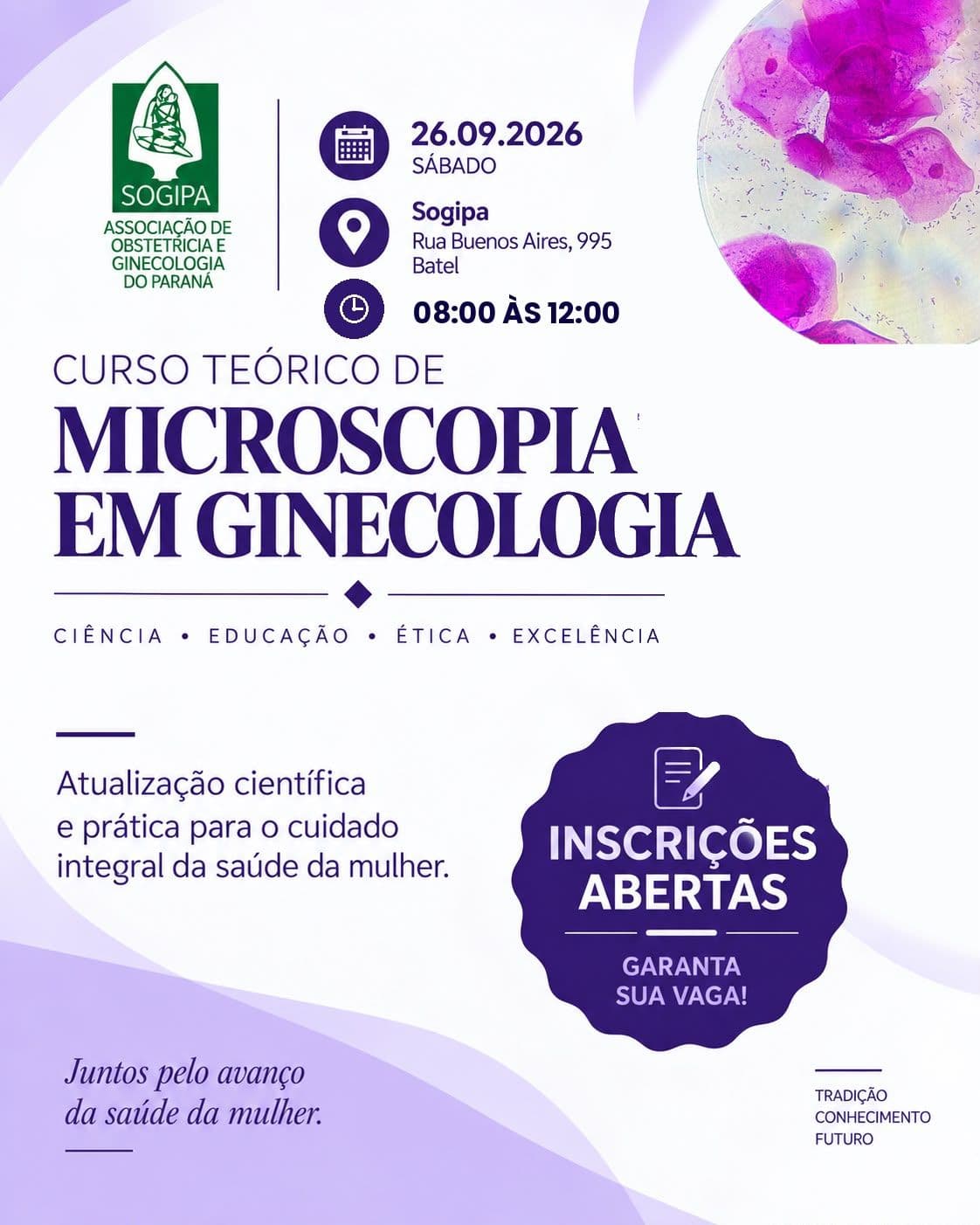 Microscopia em ginecologia - TEORIA