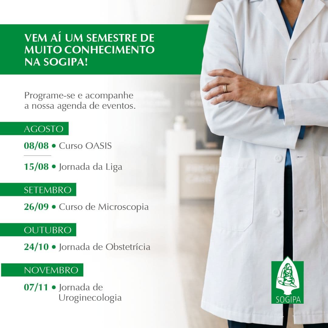 Eventos do 2º semestre de 2026