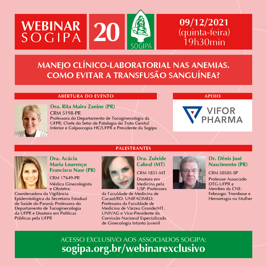 WEBINAR AO VIVO: TESTES PRÉ-TRANSFUSIONAIS